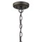 Homeroots 18.5 x 10 x 10 in. Dylan 3-Light Oil-Rubbed Bronze Hanging Lantern 397961 - alternate 10